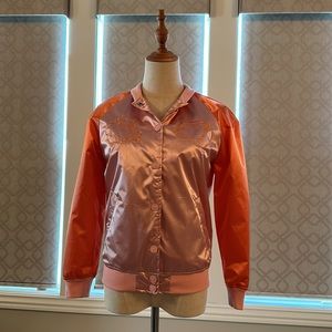 Girls Kenzo Pink Bomber Jacket